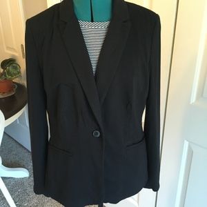 Black Knit Blazer (M)